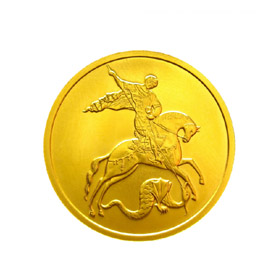 Золотые монеты под залог в ломбарде